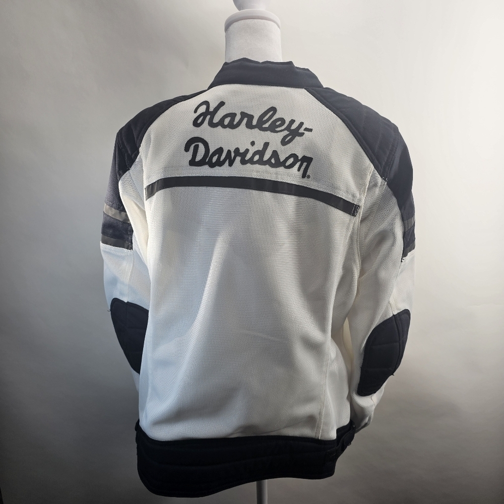 Harley-Davidson XL sturdy mesh jacket with body armor. New without tags